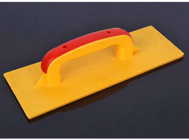 批发小号平抹子 钢化塑料托灰板 水泥抹泥板 建筑工具托泥板抹灰