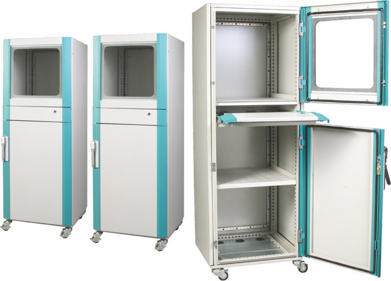 车间pc电脑柜 威图pc柜 显示器机柜 电脑显示柜