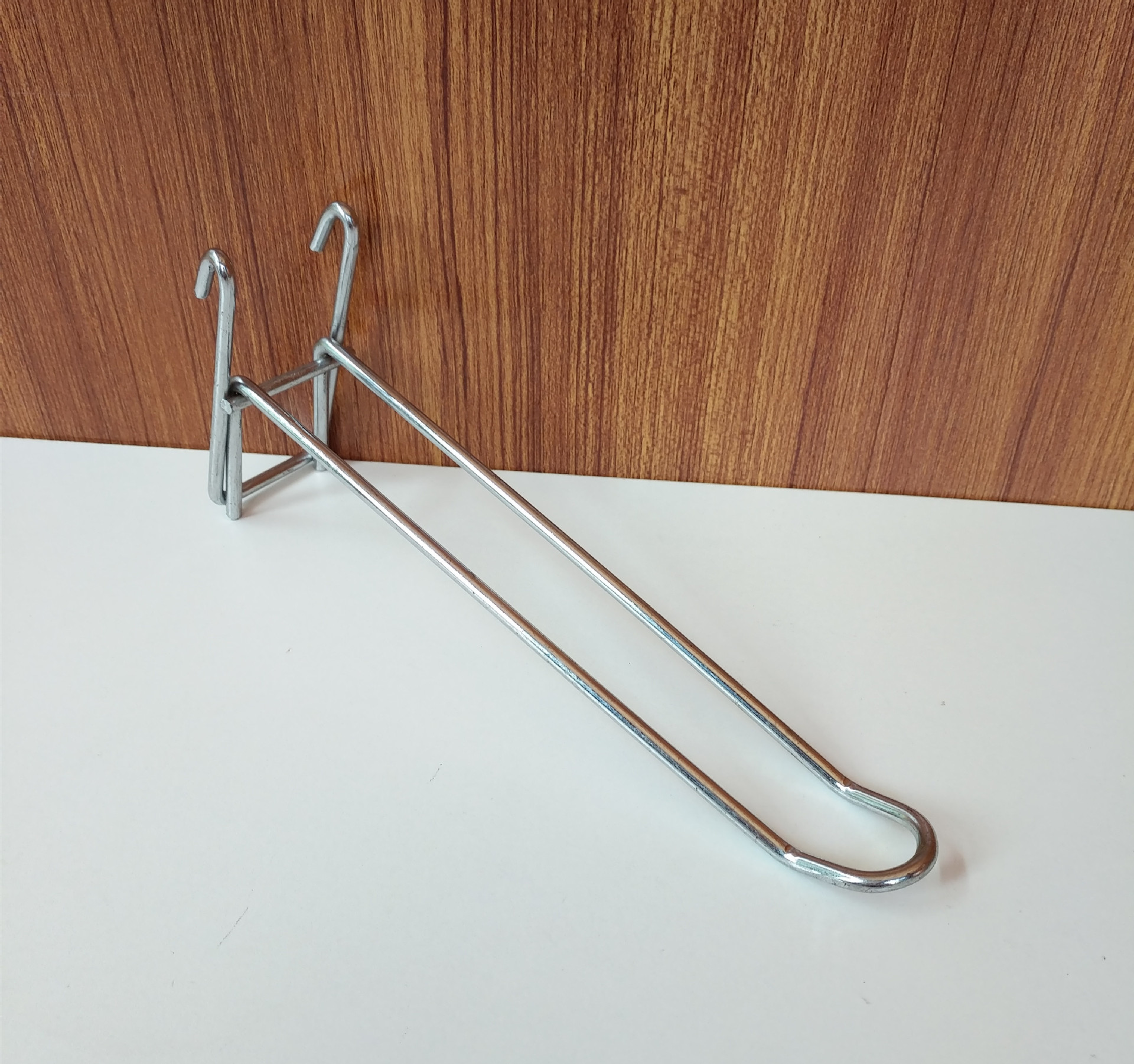 厂家直销 网片u型双线挂钩 上网五金挂钩 金属镀铬挂钩 可定制款