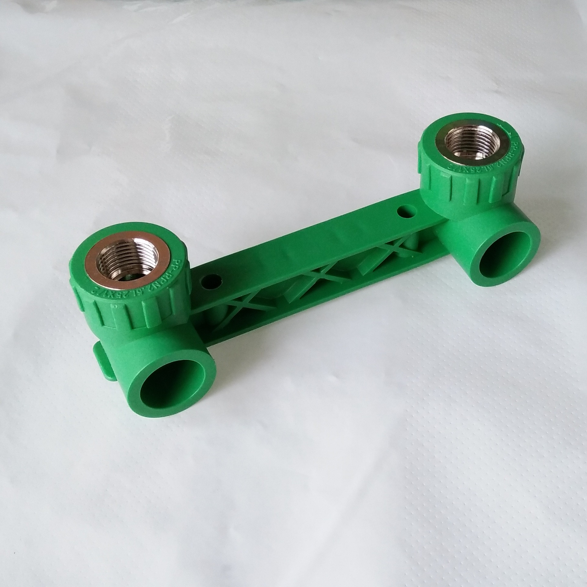 中升ppr水管配件精品家装专用 内丝连体阴螺纹弯头双联内弯头