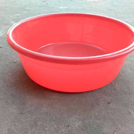 厂家批发加厚大号塑料盆 全新pe料圆形盆 大号洗澡钢化盆 大红喜