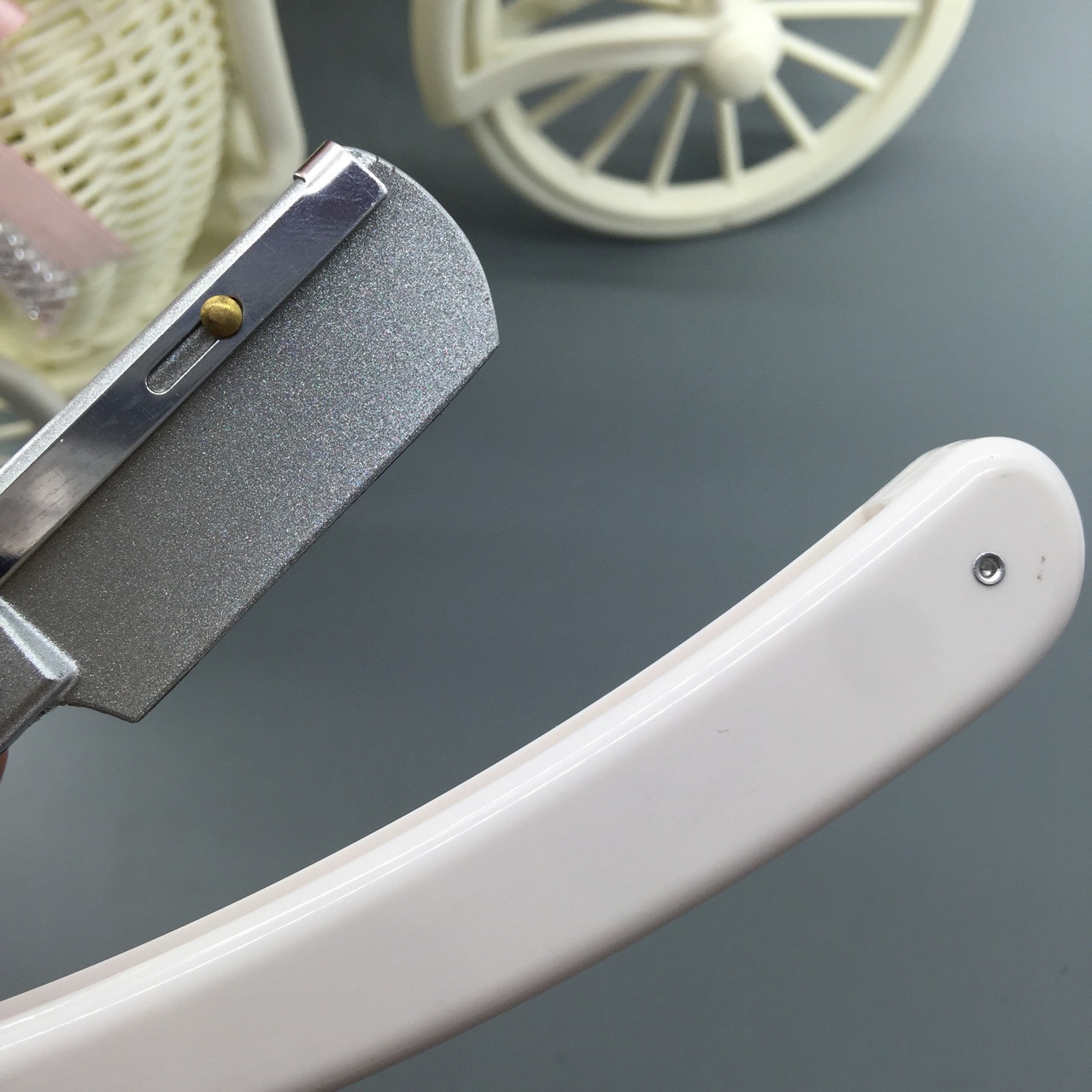 丽尔达老式手动刮刀剃头刀美发刮胡剃须刀理发刀片刮脸修眉削眉刀