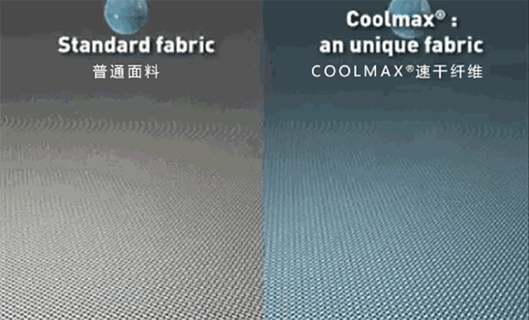 进口coolmax 吸湿排汗 长丝 短纤 可申请吊牌 75d 150d 20s 30s