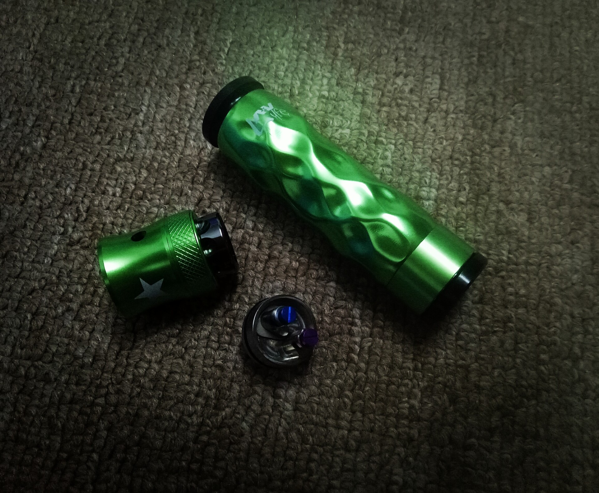 电子烟精工avidlyfe kit水滴快扭棉花糖机械杆套装强磁按键开关