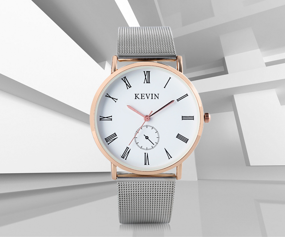 时尚休闲男女士网带手表 kevin品牌 外贸淘宝货源批发 爆款系列10