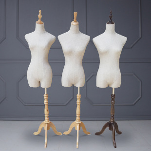 女装店模特道具 硬泡半身模特女 衣架婚纱人体模特橱窗女模特架