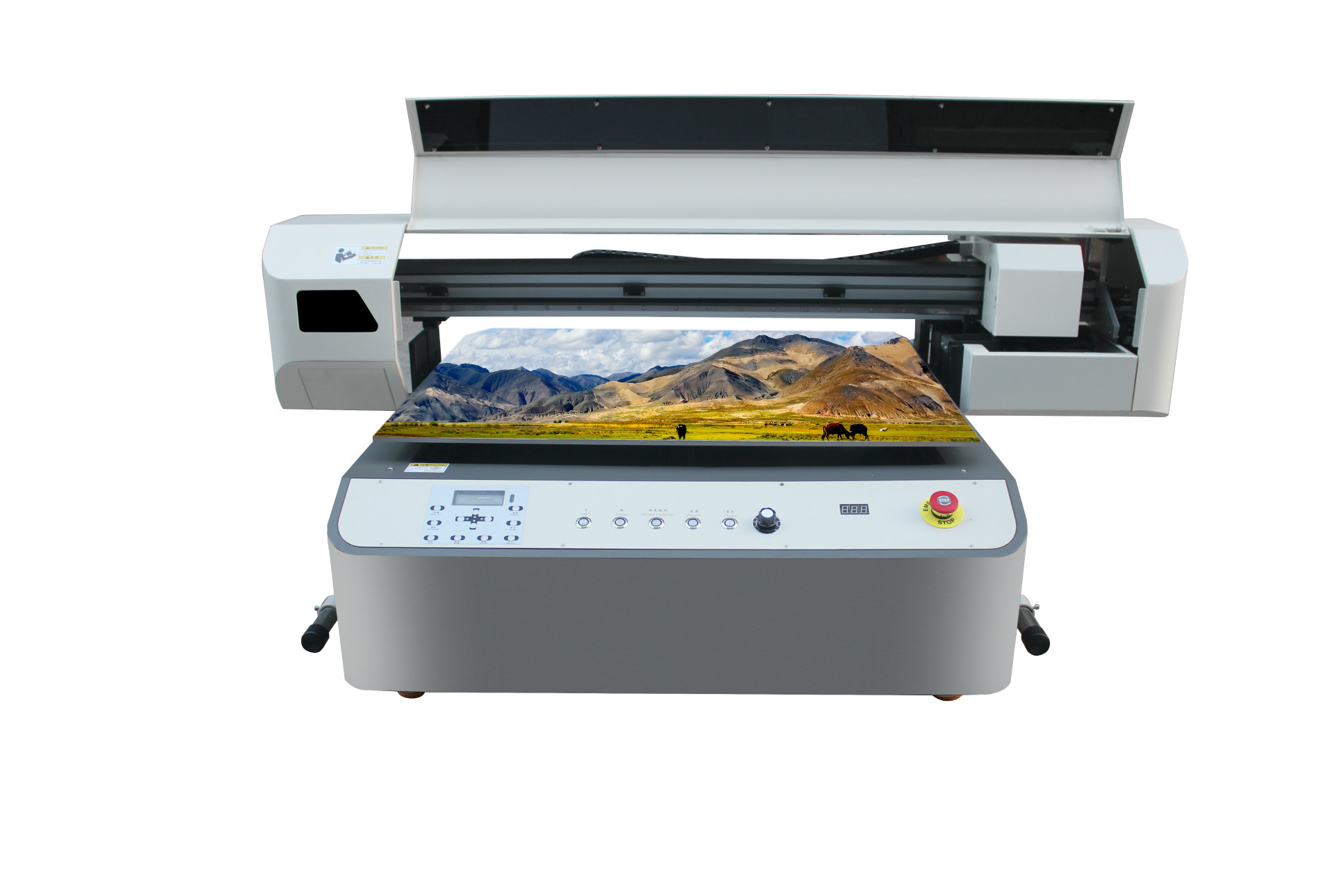 小型加工项目 创业好机会 万能平板打印机 uv打印机 创业新项目