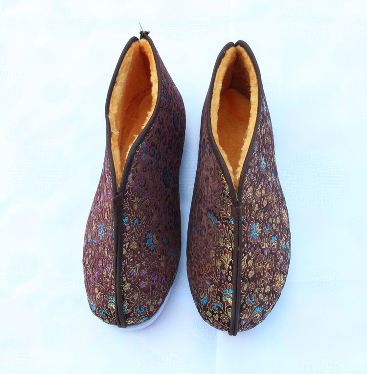 殡葬用品女寿鞋 厂家批发男女寿衣 配件 老北京寿鞋 多色可选