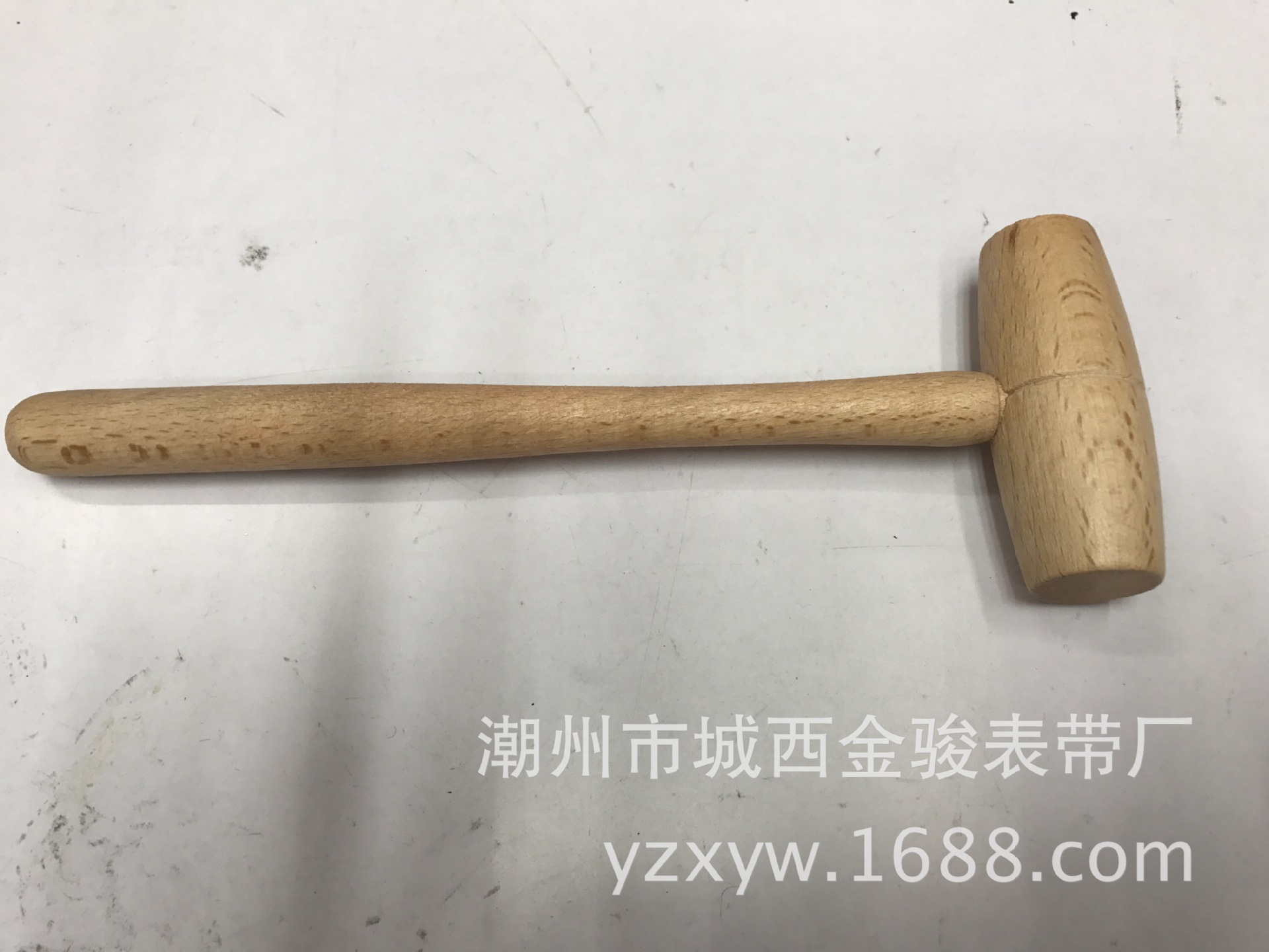 Wooden Indenting Hammer Detachable Belt with Crafts Watch Assembling Tool