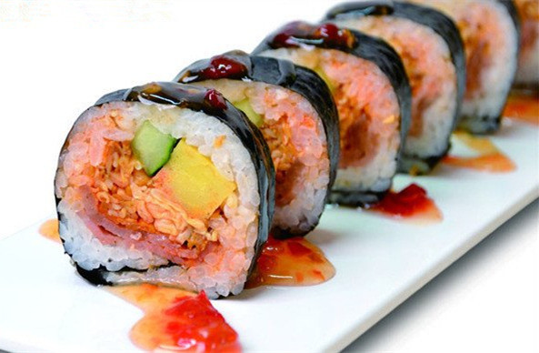 包邮 寿司料理 一碟香 香辣金针菇38g*100包 整箱价 即食