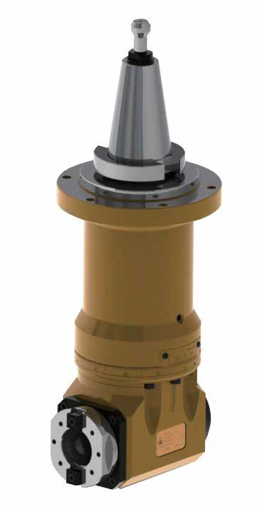 锁固式加长角度头 360度旋转角度头 bt40角度头 ahk-a2g侧铣头