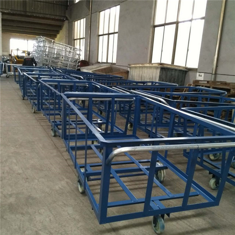 新款白色k1300l印染布车推布车常州厂家直供全新塑料内胆桶抗老化