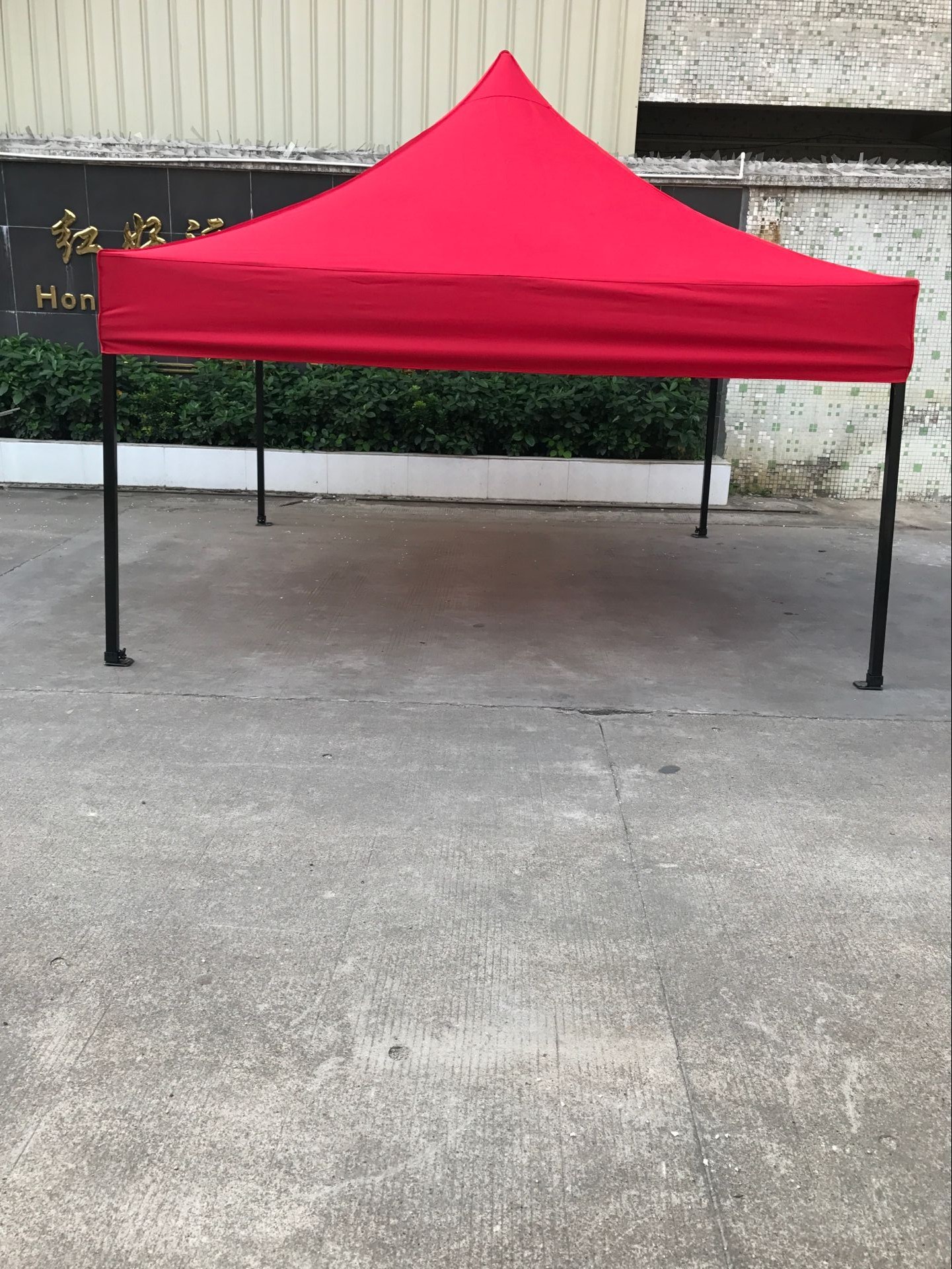 厂家直销出口3*3米广告折叠帐篷热转印数码印刷四角棚展览促销活