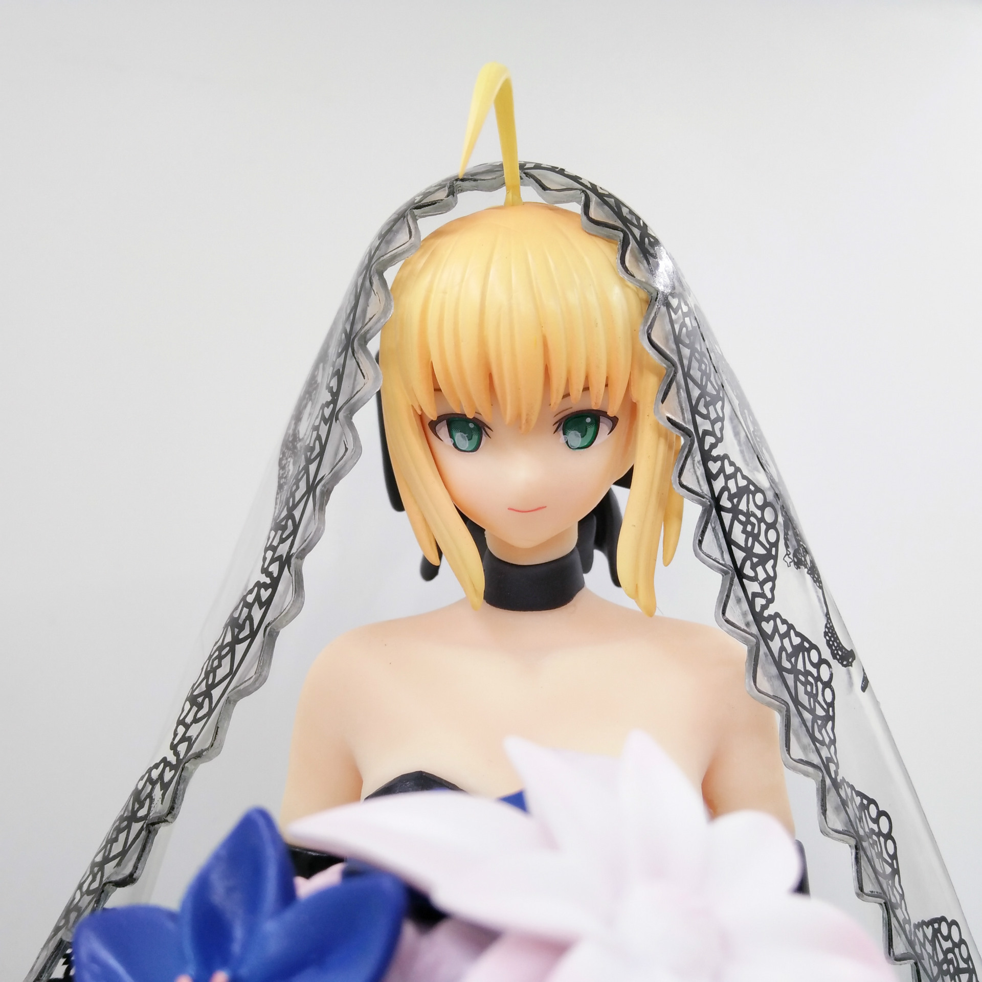 命运之夜 十周年婚纱 塞巴saber 黑色婚纱 皇家限定礼服 盒装手办