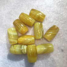 天眼缠丝玛瑙勒子 单珠 散珠 桶珠 文玩配饰 珠串项链坠 蓝沁包邮