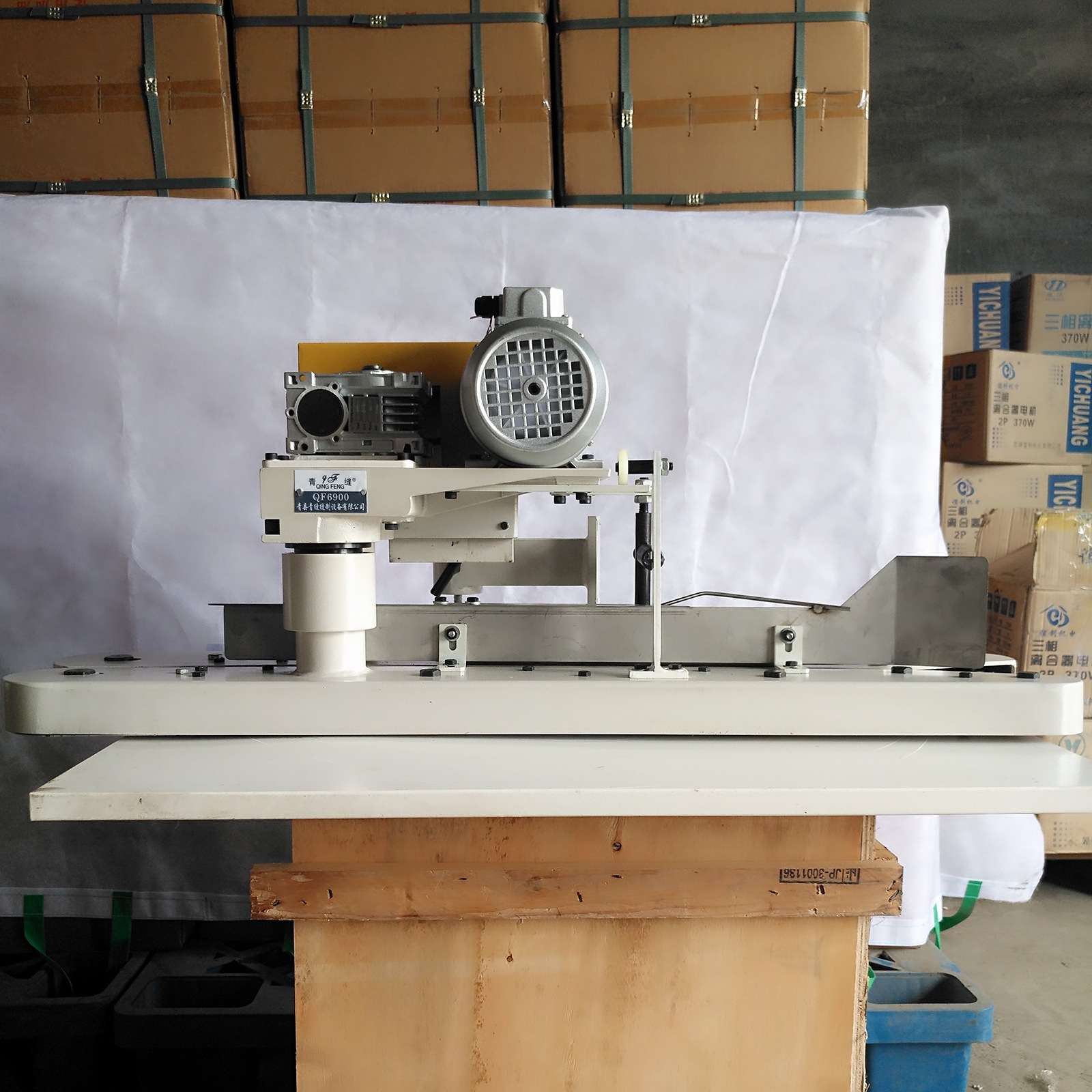 青缝牌qf6900袋子折边机 编织袋折边机 全自动牛皮纸袋缝口机批发
