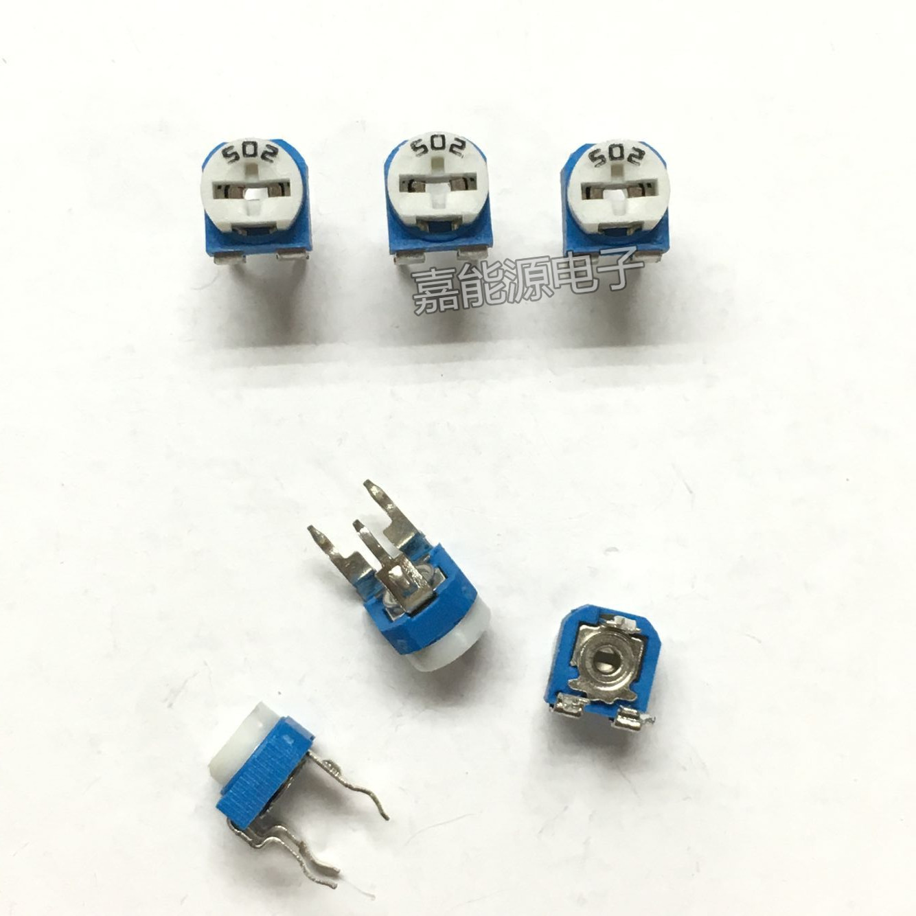 rm065-502 5k wh06-2 电位器蓝白(兰白)卧式可调电阻