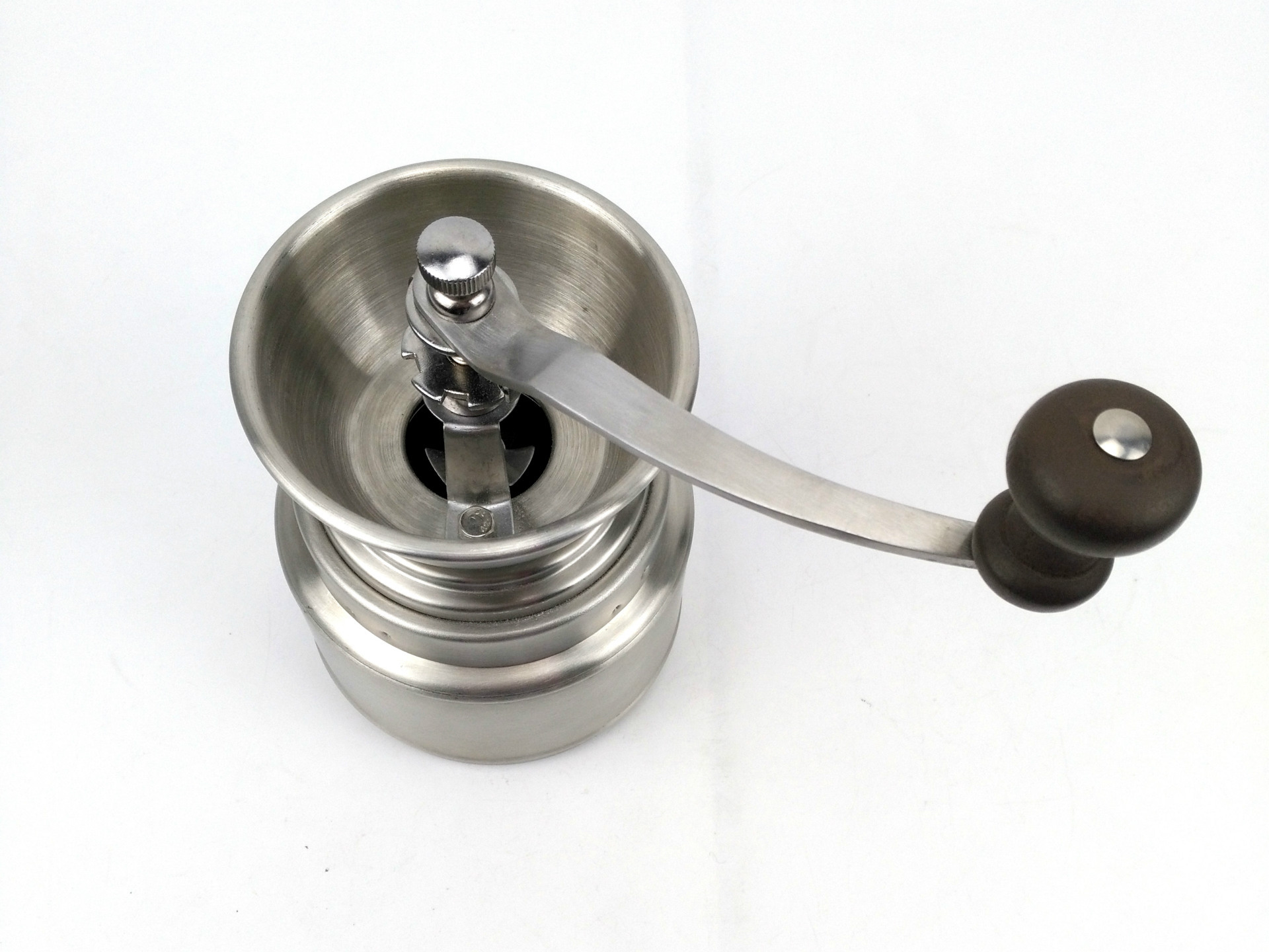 咖啡用具 精制不锈钢手摇磨豆器 咖啡豆研磨器带密封罐实用磨豆器