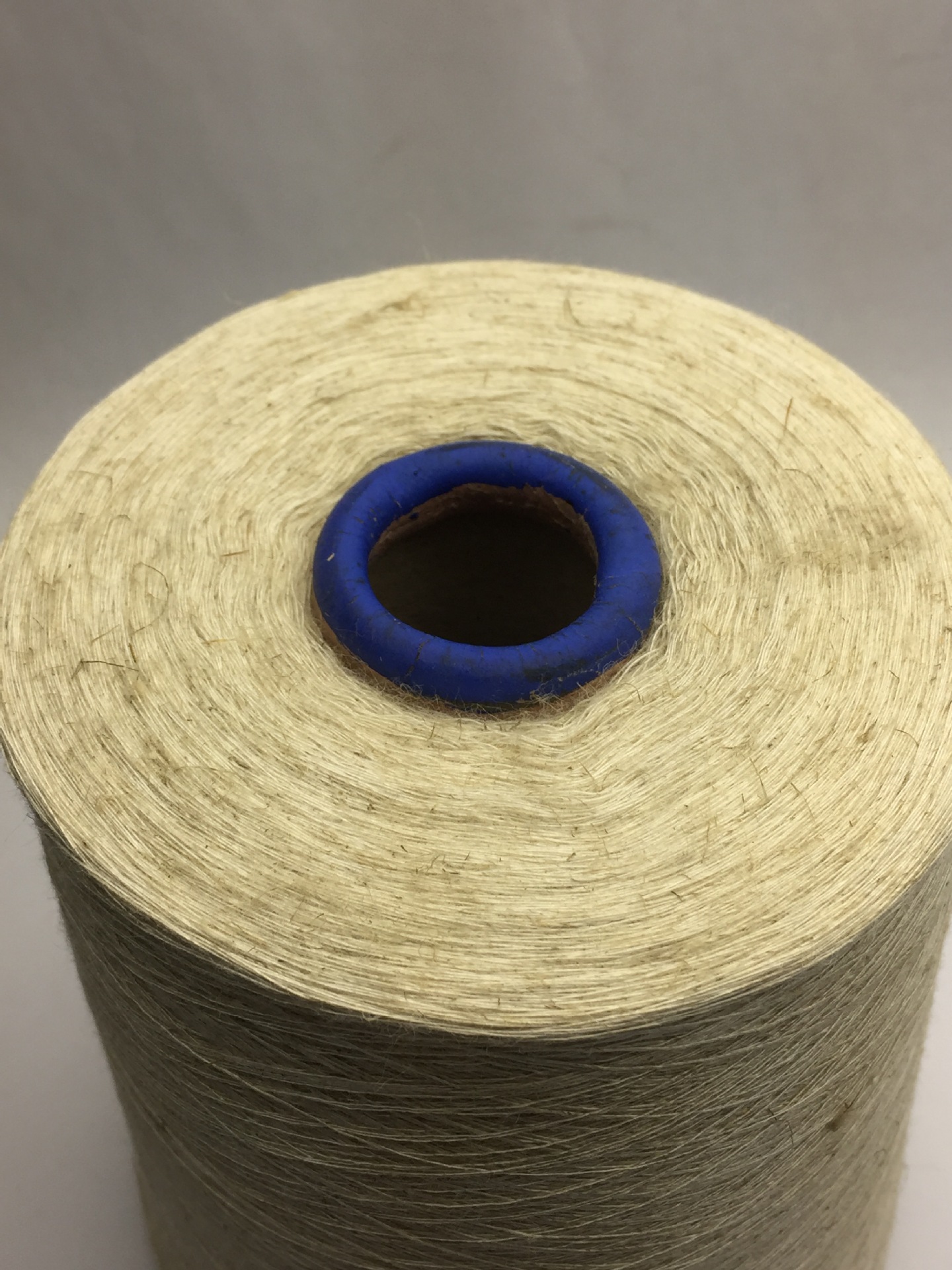 15支亚麻棉纱l55/c45 麻棉混纺纱法国雨露亚麻纱线