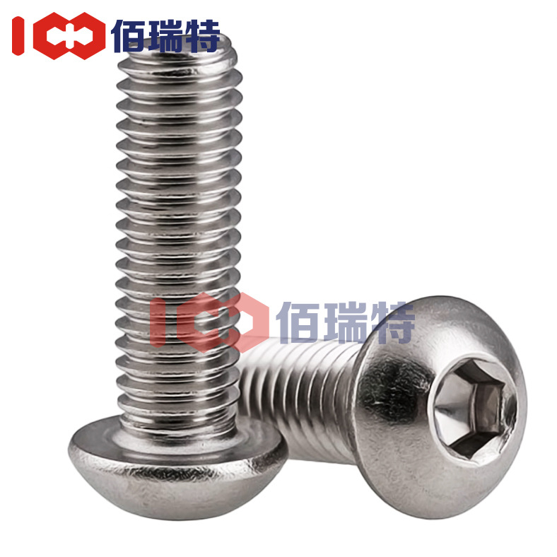 Promotion 316 Stainless Steel round Head Hexagon Screw Semicircle Head Pan Head Hexagon Screw Bolt