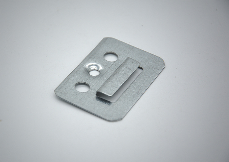 竹木纤维集成墙板固定卡子 集成墙面镀锌卡扣 护墙板卡扣