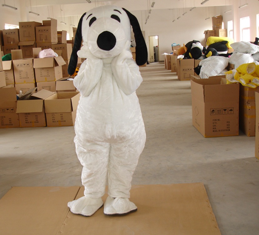 厂家直销卡通人偶服装跨境小狗行走玩偶表演服汪汪狗演出服京巴狗