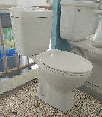 泰岳家用雪花釉抽水马桶座便器虹吸连体式缓冲静音盖板陶瓷坐便