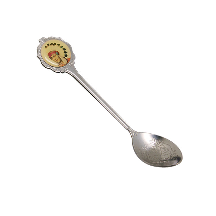 金属汤勺礼品锌合金勺子旅游纪念工艺调羹产品生产厂家