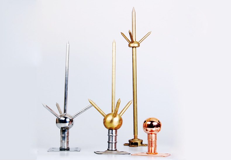 建筑物装避雷针可避免雷击