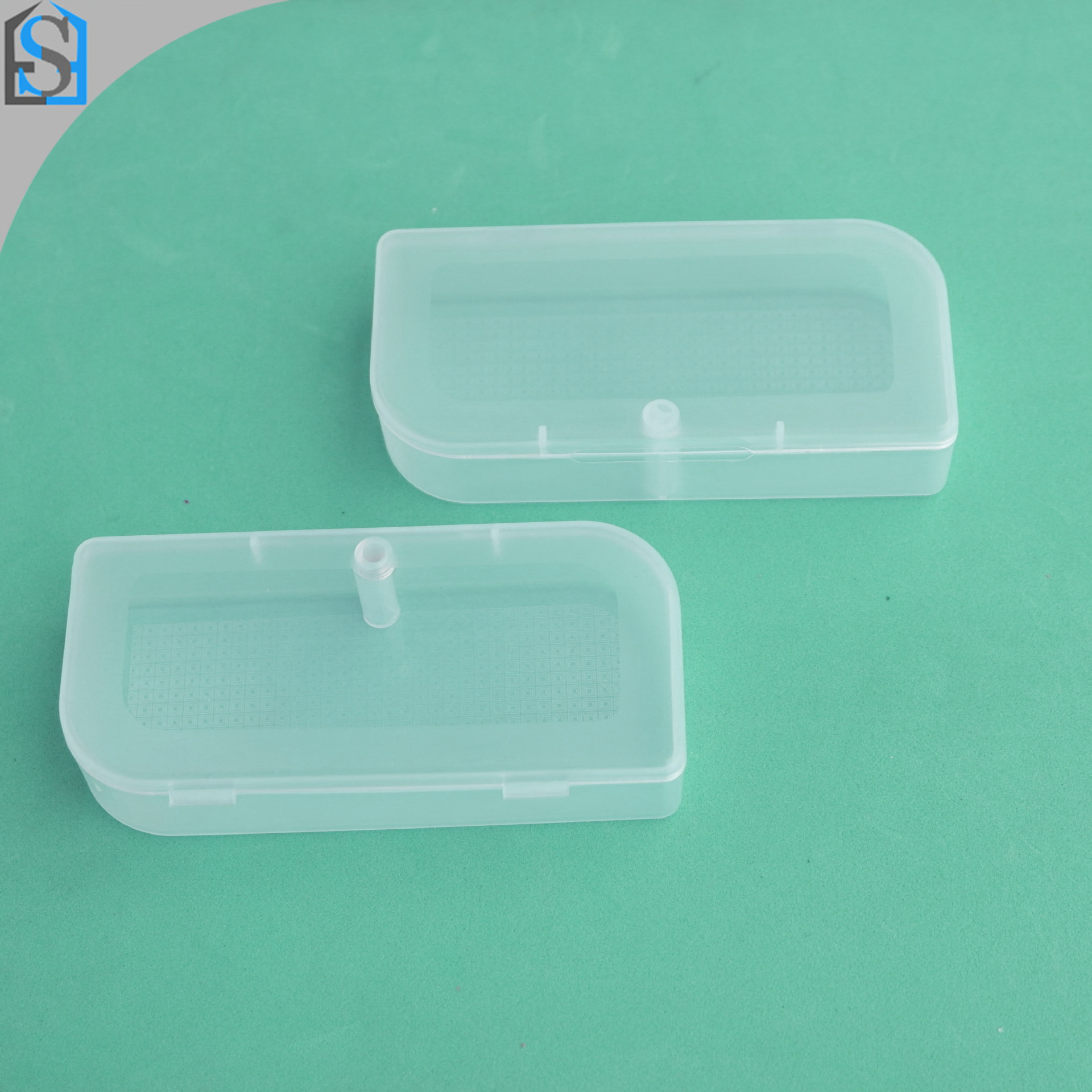 厂家现货u盘盒 小pp数码透明包装盒 usb盒磁铁扣 u盘长方形塑料盒