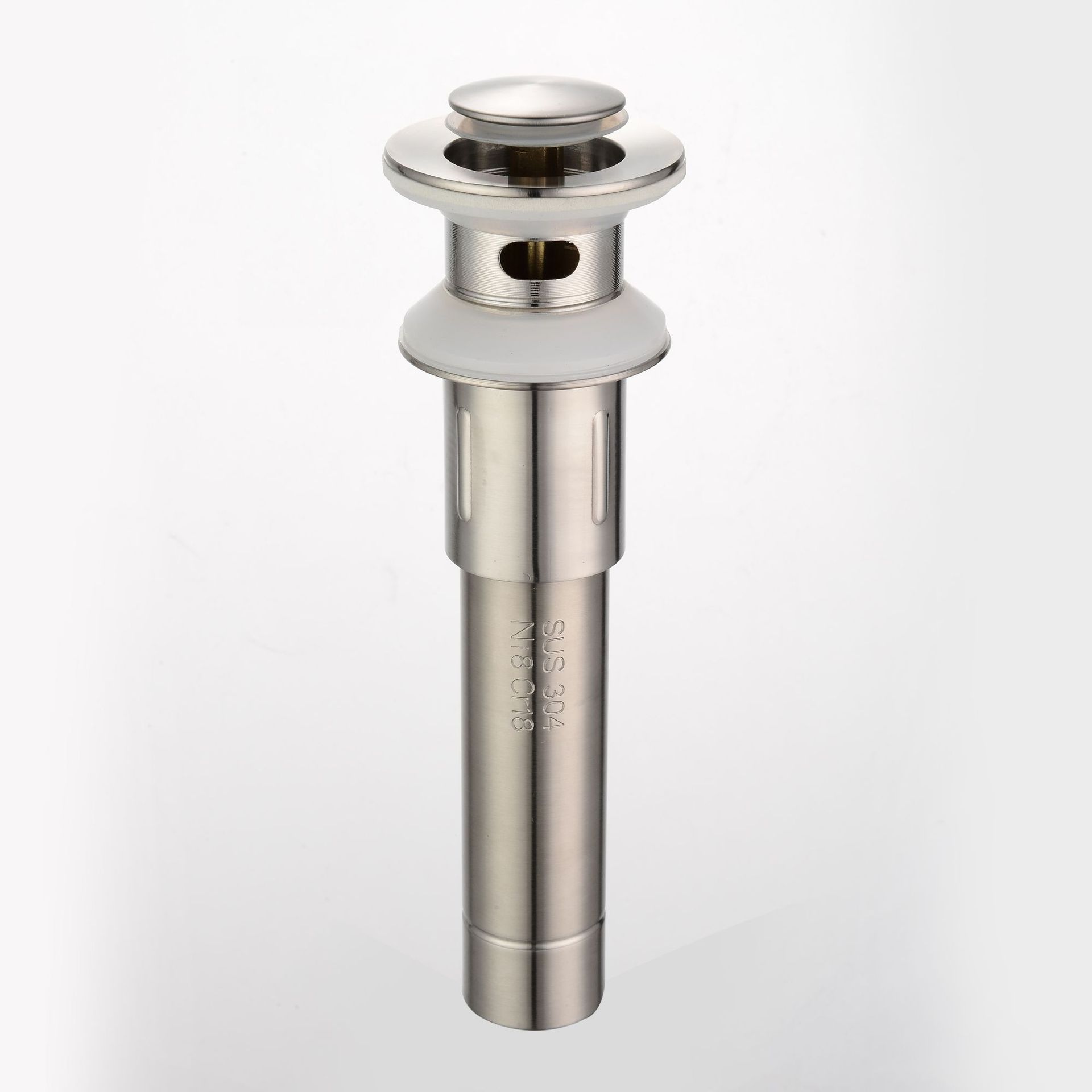 面盆洗手盆下水器配件台盆脸盆304不锈钢翻板弹跳落水器 厂家直销