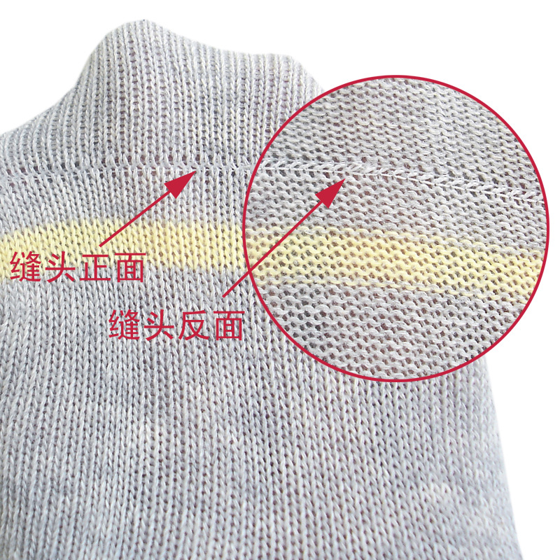 2018春新款男女宝宝婴儿花边泡泡松口中筒袜手工缝头加厚儿童袜定