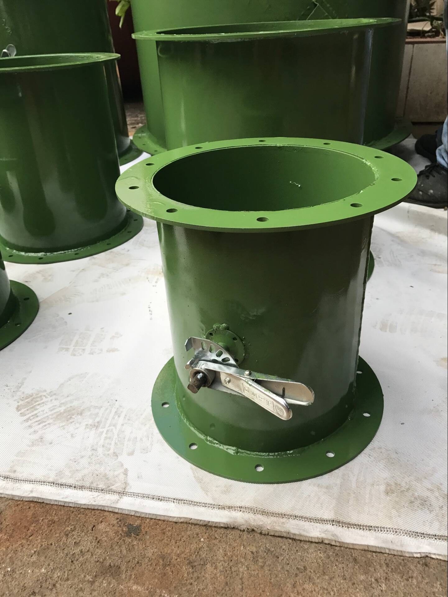 碳钢手动动风阀加工定制