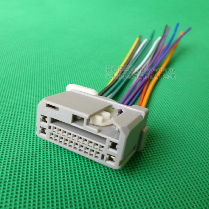 适用于本田凌派杰德xrv新飞度缤智原车主机cd尾线cd插头电源线