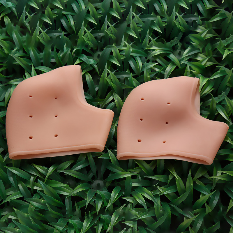 硅胶后跟保护套护脚套足跟痛男女防裂袜脚后跟干裂套足跟防裂袜套