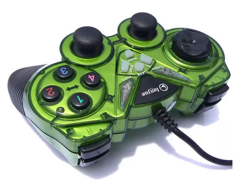 电脑游戏手柄pcl-2000有线震动nba2k火影摇杆 usb手柄908