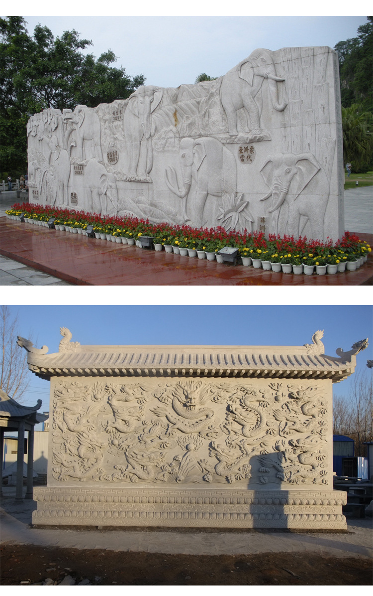 厂家黄砂岩浮雕背景墙壁画大理石广场浮雕汉白玉花岗岩人物影壁墙