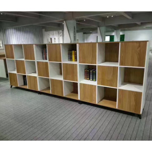 特价资料柜 文件柜 家用书柜 九宫格双面柜 可拼接 定制矮柜