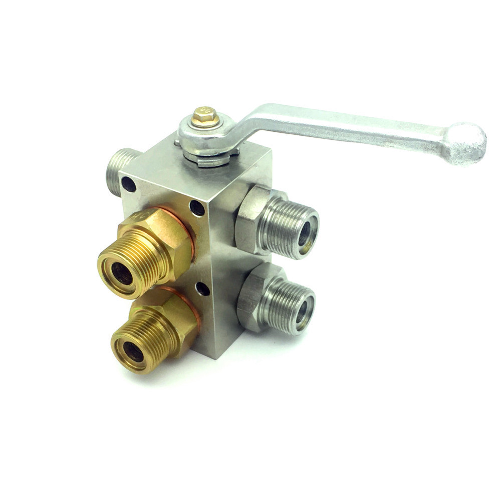 厂家直销 高品质二位六通阀 液压阀,高压阀,可定制