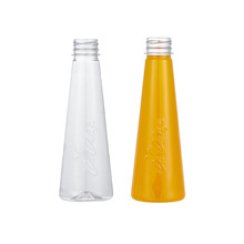 280毫升果汁瓶 一次性饮料瓶  橙汁瓶 分装瓶 百香果汁瓶