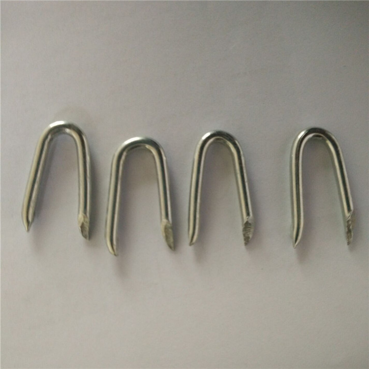15mm丝径 30mm 32mm 40mm镀锌u型钉现货出售中
