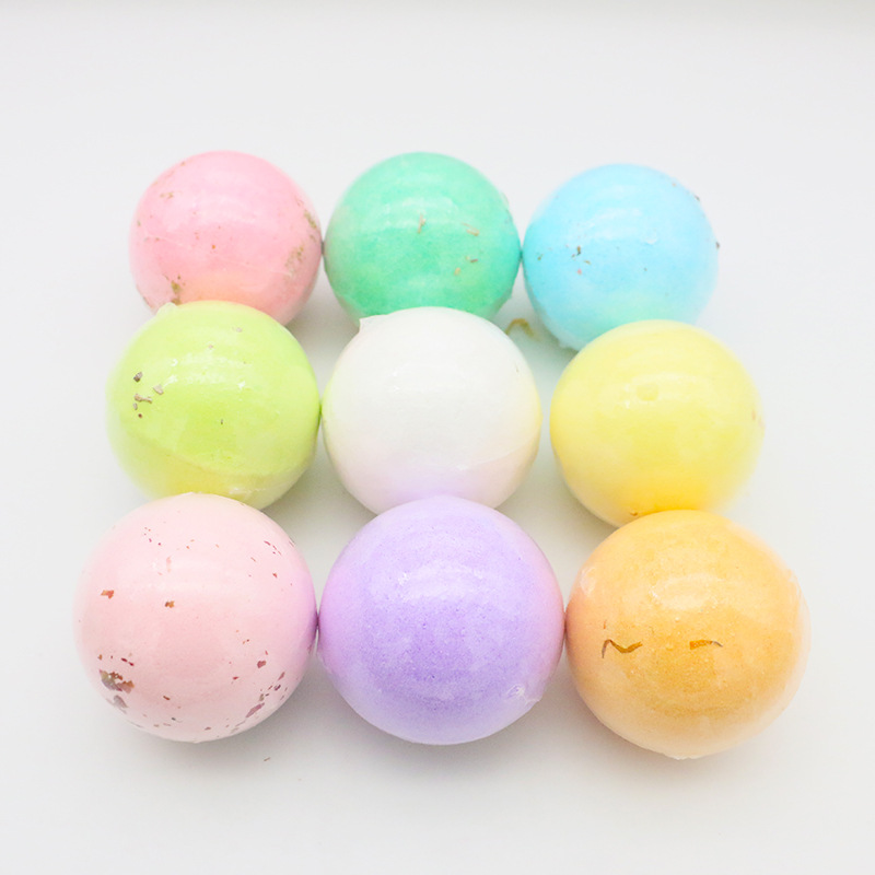 爆炸球泡澡球 泡腾干花精油bath bombs套盒 多泡香沐浴盐球气泡弹