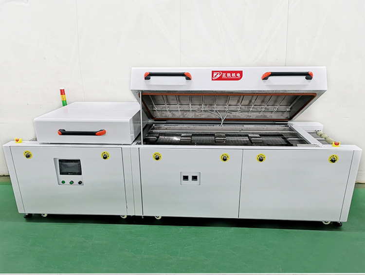 厂家直销tp触摸屏流平炉 leduv固化炉 隧道带式玻璃烘干网带炉