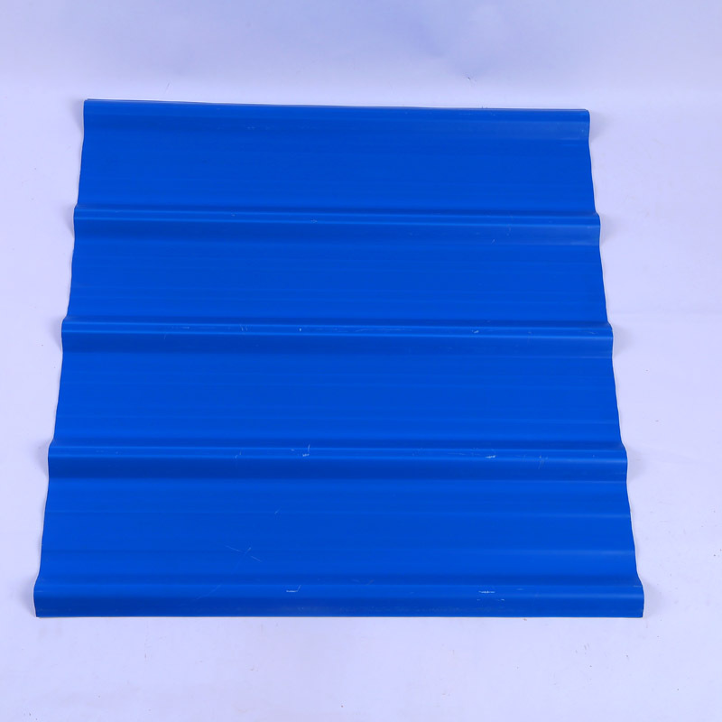 灌云840型蓝色防腐瓦一米多少钱 pvc塑钢瓦 化工厂房屋面阻燃瓦