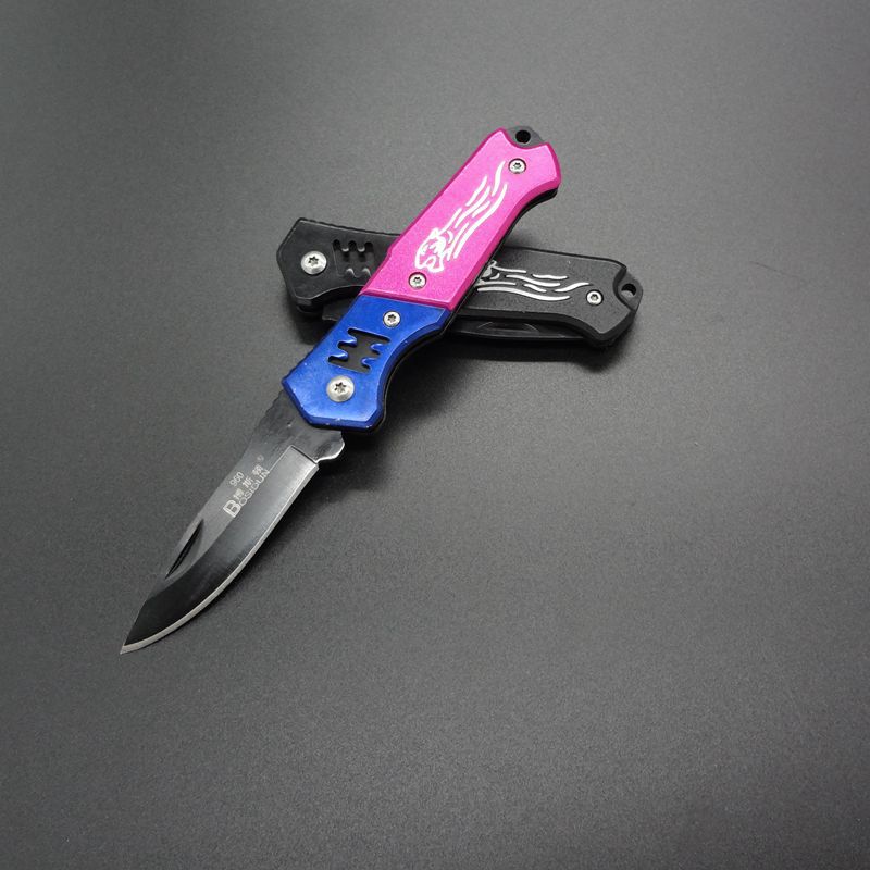 搏斯顿960 精品小刀 折刀 不锈钢 折叠直刀 户外防身野营折刀