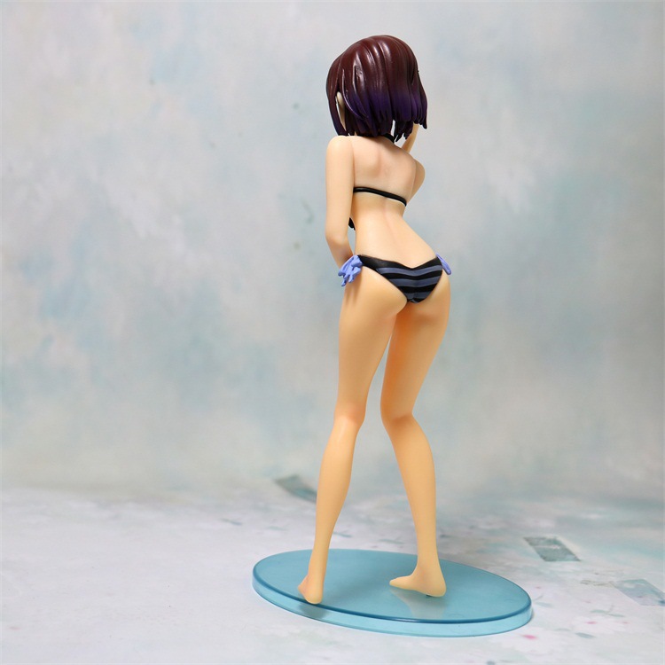动漫周边批发 路人女主的养成方法 加藤惠 泳装水着手办模型公仔