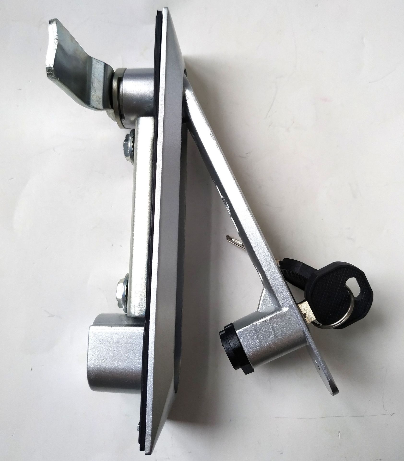 优质工业机柜平面锁ms861-2,控制柜门锁,网络通信柜锁,外观超薄,立体