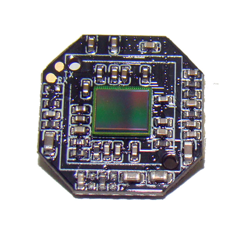 车载摄像头模组 n510 16mm x 18mm 方板迷你型高清主板 cvbs ahd