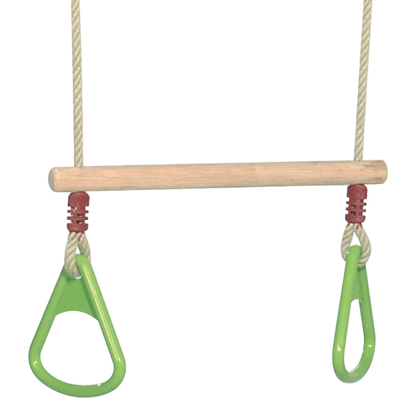 圆棒塑料三角吊环 早教儿童感统器材吊缆户外体能训练悬挂环悬吊