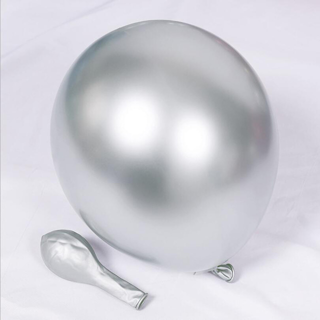 金属气球生日派对婚房装饰婚庆气球 场景布置加厚乳胶气球批发